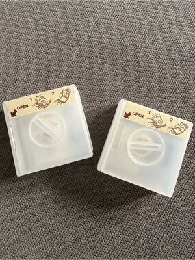 MUJI Japan Polypropylene Cable Case Phone Stand Set of 2